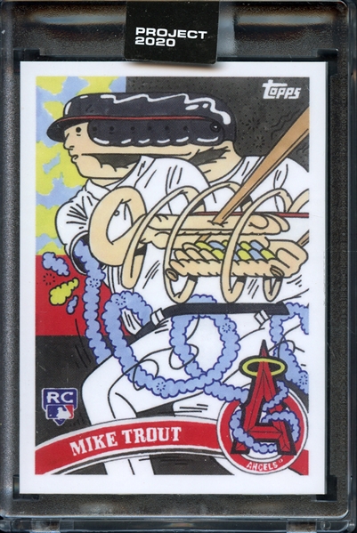 Topps Project 2020 Card 4-2011 Mike Trout by Ermsy-Print Run: 2911