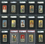 1909-11 T206 Near Complete Set of (402) Different Cards w/ 53 HOFers & 39 Southern Leaguers