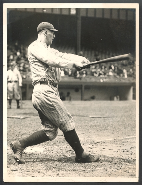 1923 Lou Gehrig New York Yankees Rookie Year Type II Original Photograph Issued in 1938 During Streak PSA/DNA