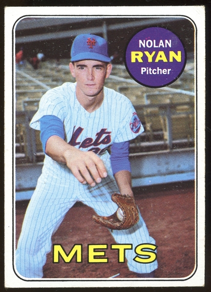 1969 Topps #533 Nolan Ryan 