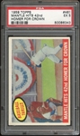 1959 Topps #461 Mickey Mantle Hits For The Crown PSA 5 EX