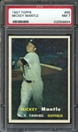 1957 Topps #95 Mickey Mantle PSA 7 NM