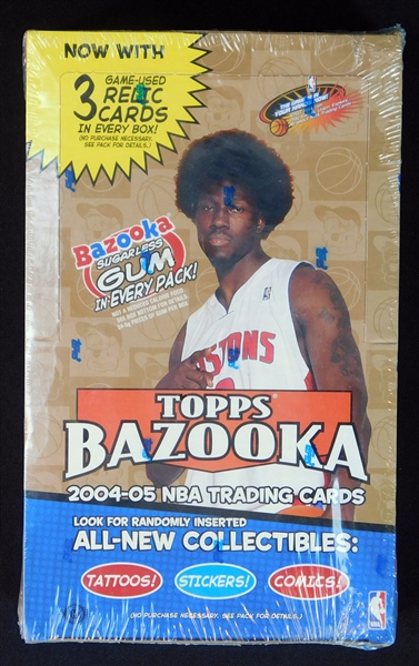 2004-05 Topps Bazooka Basketball Unopened Wax Box