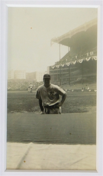 Circa 1936 Lou Gehrig Type I Original Snapshot Photo PSA/DNA