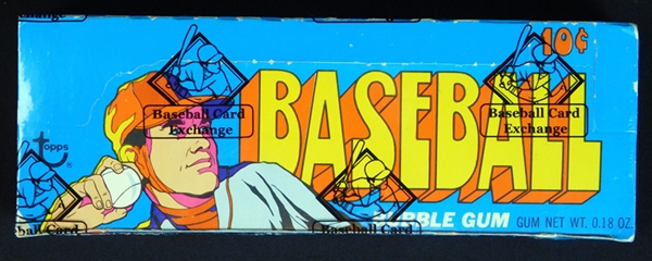 1972 Topps Baseball Full Unopened Series 1 Wax Box BBCE