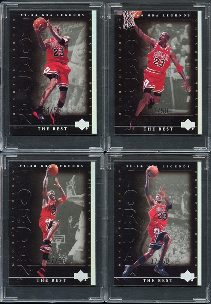 2000 Upper Deck Century Legends Michael Jordan The Best Commemorative Collection 10 Card Complete Set /50