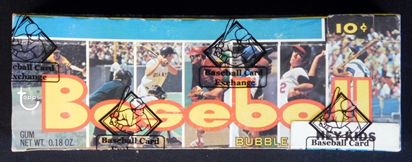 1973 Topps Baseball Unopened Wax Box Series 3 BBCE