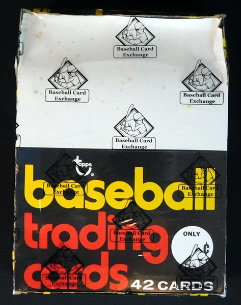 1975 Topps Baseball Rack Box BBCE