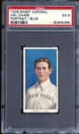 1909-11 T206 Sweet Caporal 350-460/30 Hal Chase Portrait-Blue PSA 5 EX