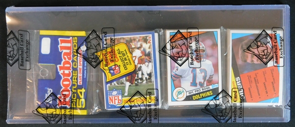 1984 Topps Football Unopened Rack Pack with Marino on Front BBCE 