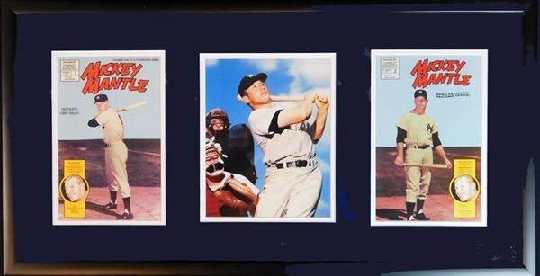 Mickey Mantle Comic Books First and Second Issue 