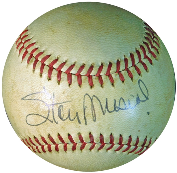 Stan Musial Single-Signed ONL (Frick) Ball PSA/DNA