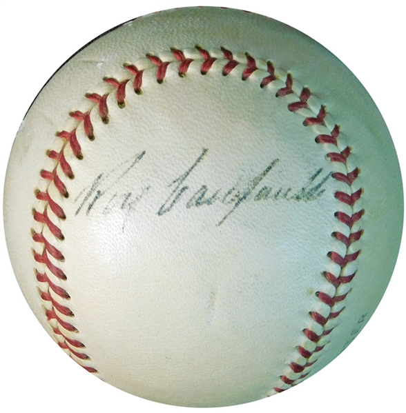 Roy Campanella Single-Signed Baseball Pre-Accident PSA/DNA