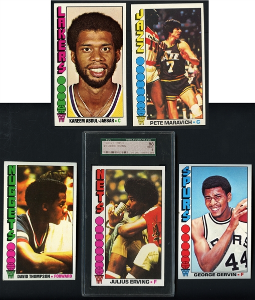 1976 Topps Basketball Set Plus Near Complete Set (138/144)