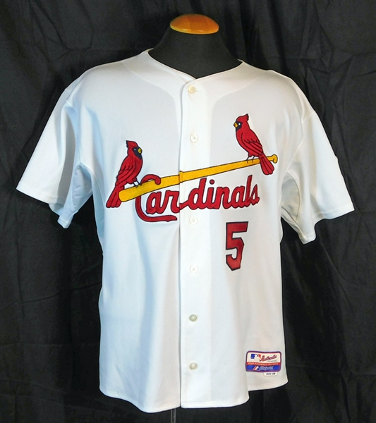 2006 Albert Pujols St. Louis Cardinals Game-Used Jersey Sports Investors Authentication