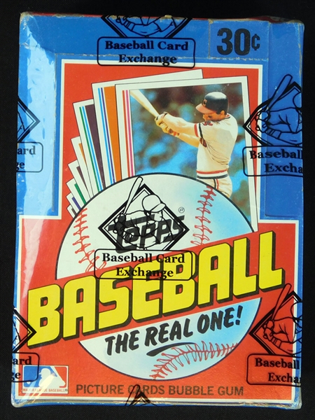1982 Topps Baseball Full Unopened Wax Box BBCE