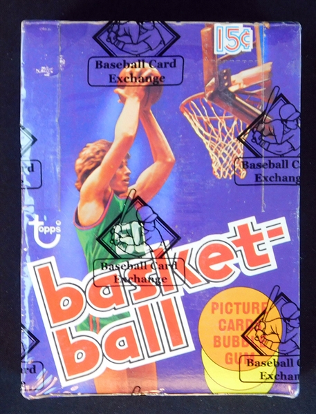 1977-78 Topps Basketball Full Unopened Wax Box BBCE