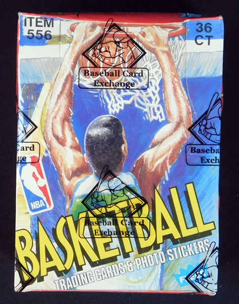 1989-90 Fleer Basketball Unopened Wax Box (BBCE)