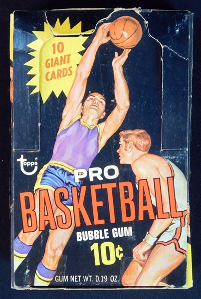 1969-70 Topps Basketball 10-Cent Display Box
