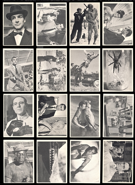 1958-72 Topps and Philadelphia Gum Non-Sport Collection of (240) with Complete 1965 Philadelphia James Bond Set