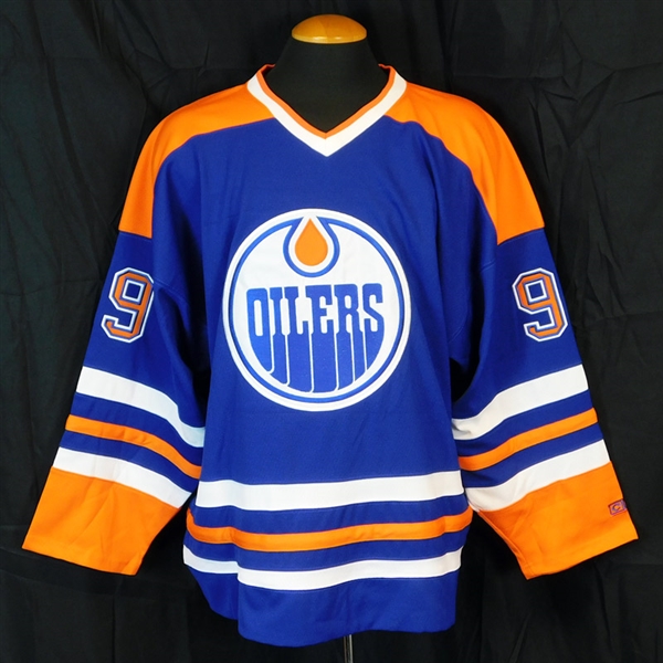 Wayne Gretzky Signed Edmonton Oilers Jersey JSA