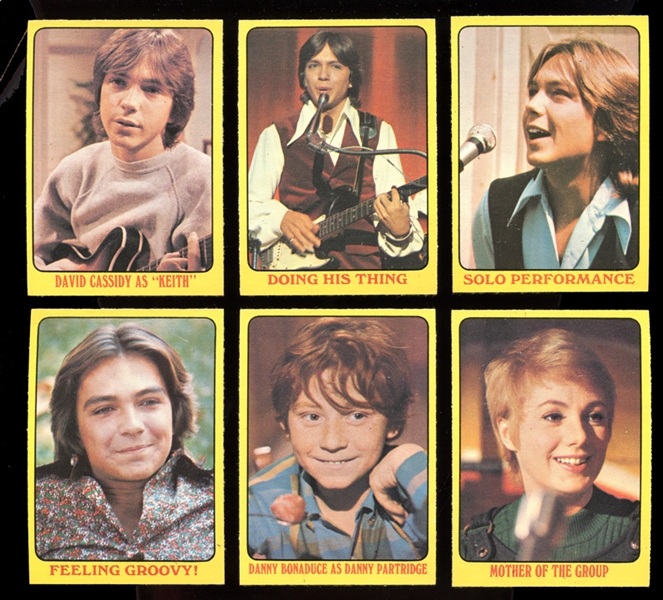 1971 O-Pee-Chee Partridge Family (Yellow) Complete Set with Wrapper