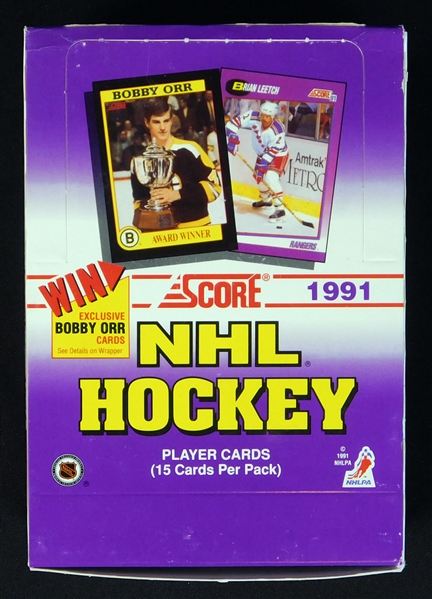 1991 Score NHL Hockey Full Unopened Wax Box