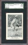 1922 E121 American Caramel Ray Schalk Catching SGC 1 POOR
