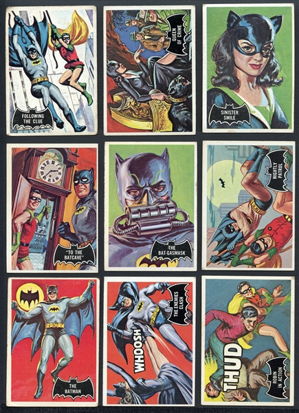 1966 Topps Batman Black Bat Complete Set