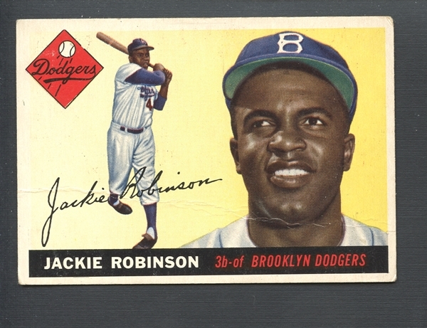 1955 Topps #50 Jackie Robinson 