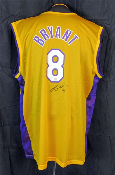 Kobe Bryant Signed Los Angeles Lakers No. 8 Jersey PSA/DNA and JSA