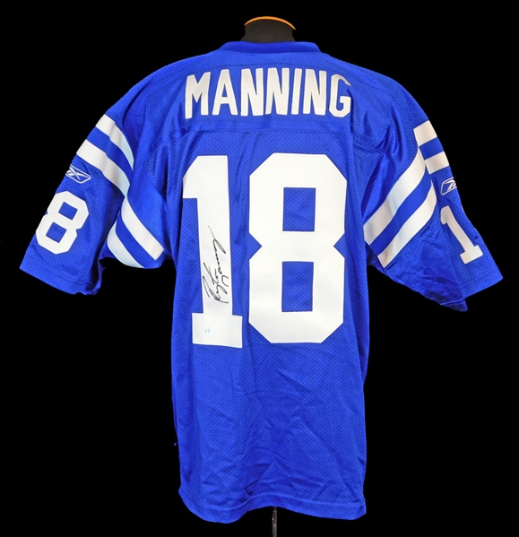 Peyton Manning Signed Indianapolis Colts Jersey JSA