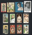1909-41 Pre War Lot of Twelve (12) Cards 