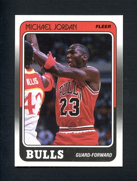 1988 Fleer #17 Michael Jordan 