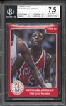 1984-85 Star #195 Michael Jordan BGS 7.5 NM+