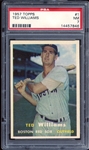 1957 Topps #1 Ted Williams PSA 7 NM