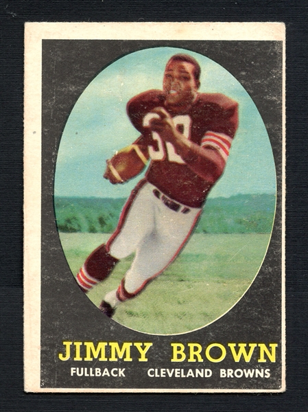 1958 Topps #62 Jim Brown
