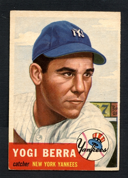 1953 Topps #104 Yogi Berra