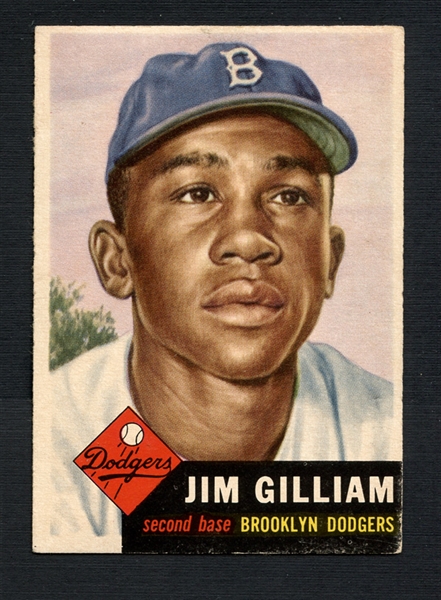 1953 Topps #258 Jim Gilliam