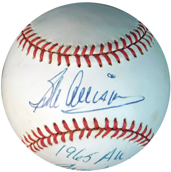 Bob Allison Signed and Inscribed Baseball JSA