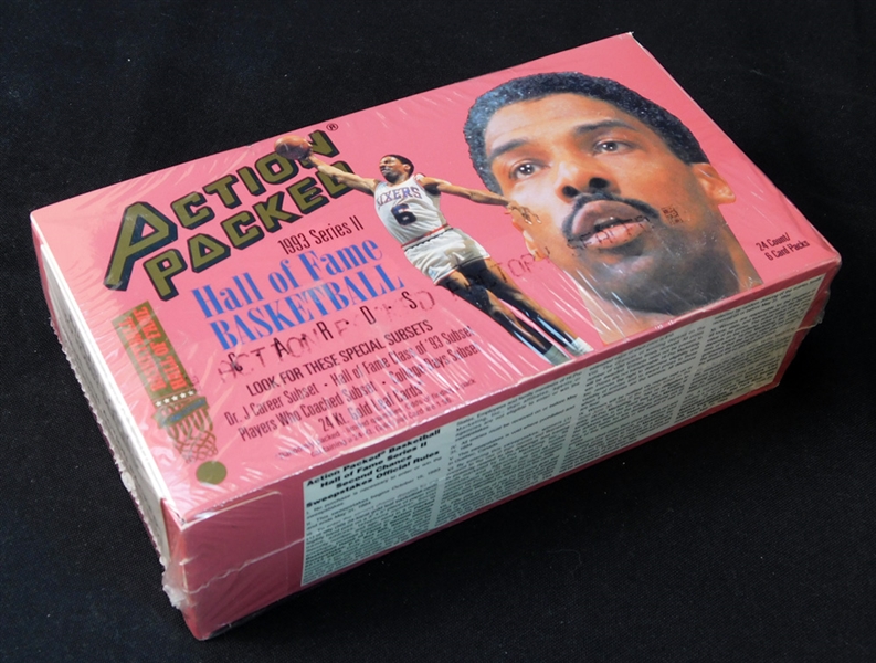 1993 Action Packed Basketball Series II Unopened Hobby Box