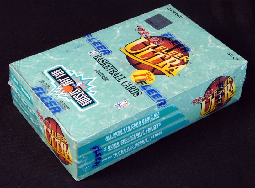 1992-93 Fleer Ultra Basketball Series II Unopened Box 