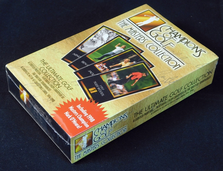 1998 Champions of Golf The Masters Collection Unopened Box Factory Set