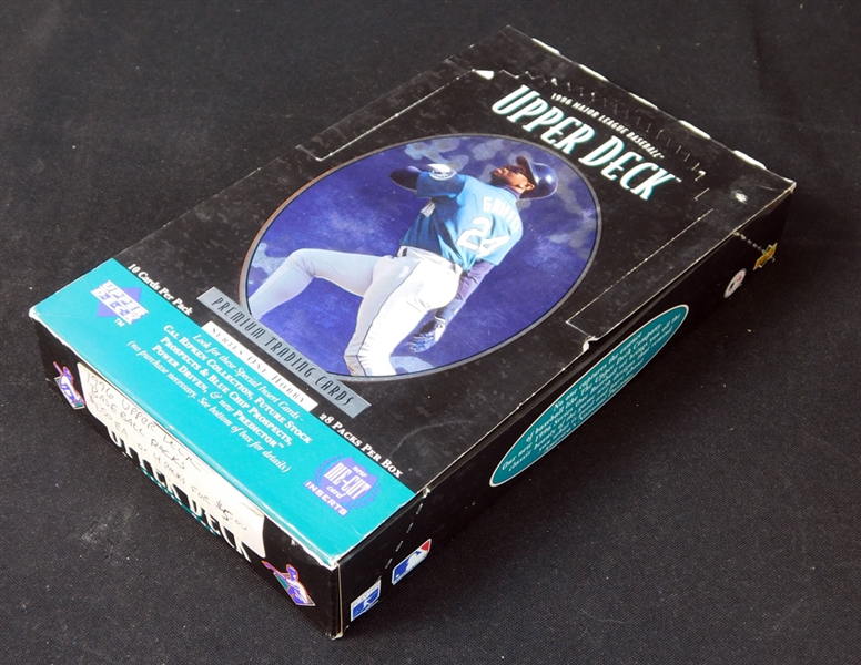 1996 Upper Deck Baseball Series One Hobby Box