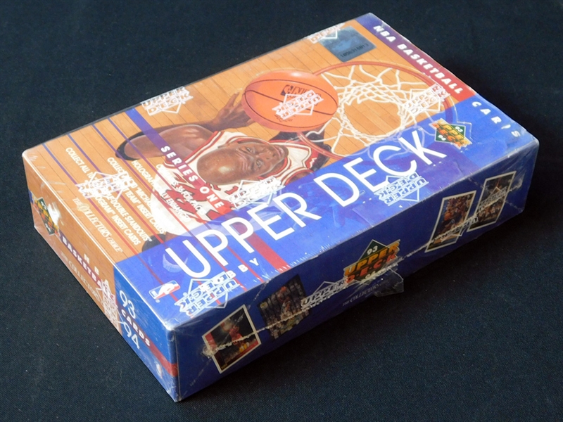 1993-94 Upper Deck Basketball Series 1 Unopened Hobby Box 