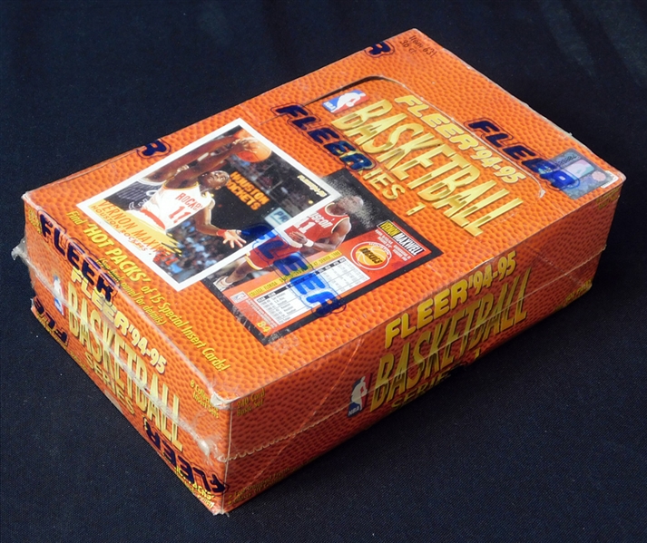 1994-95 Fleer Series 1 Basketball Unopened Box