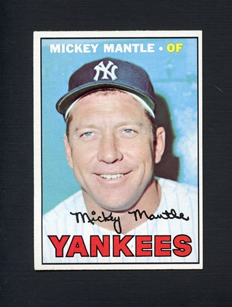 1967 Topps #150 Mickey Mantle 