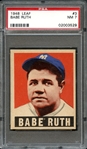 1948 Leaf #3 Babe Ruth PSA 7 NM
