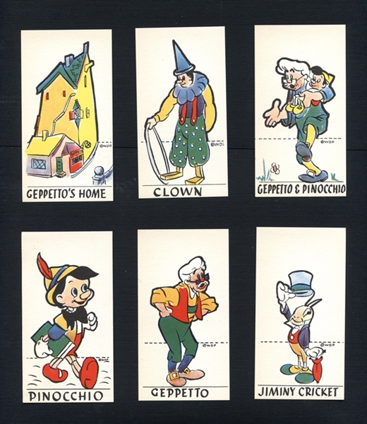 1930s D64 Pinocchio Circus Performers Complete Set