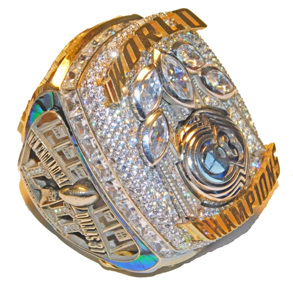 2018 New England Patriots Super Bowl Championship Salesman Sample Ring